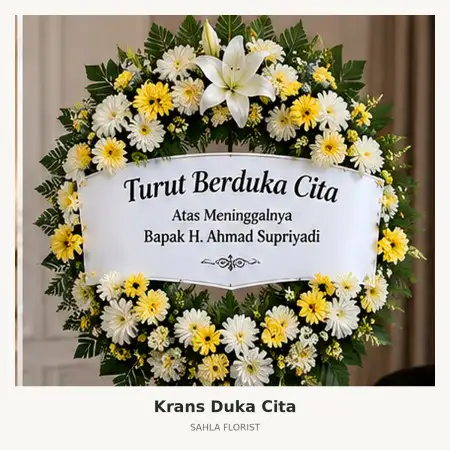 Krans Bunga Duka Halmahera Selatan